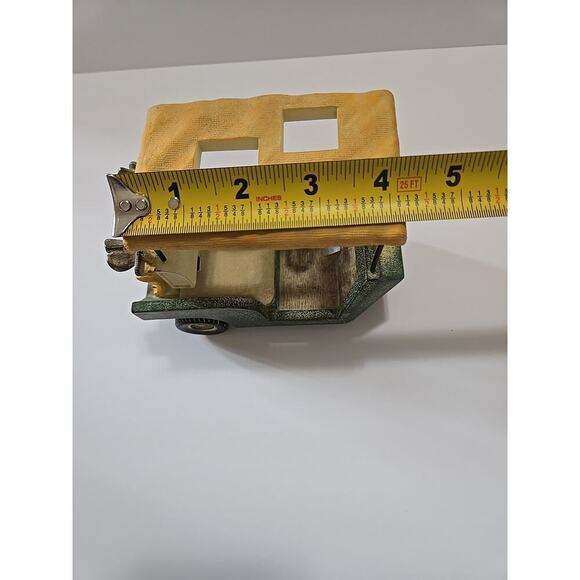 Vintage Ceramic Golf Cart Toothbrush Holder - Picture 14 of 16